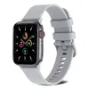 Apple WatchストラップのシリコンスマートウォッチバンドIWATCHシリーズ8 7 6 5 4 3 2 SE 38mm 40mm 45mmユニバーサルカラフルな交換Wowenストラップレッドスマートウォッチウォッチ