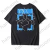 Off T-Shirts Sommer Neue Männer Kurze Mode Marke und Frauen Graffiti Print Bottom Shirt Halbarm T-shirt Gedruckt Brief Zurück 4BA3