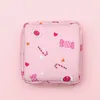 Creative Storage Bags Women Tampon Bag Sanitary Pad Polyester Pouch Napkin Cosmetic Organizer Ladies Makeup Girls Holder