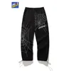 Uncledonjm Spider Embroidery Baggy Harem Pants Streetwear Men Summer Hip Hopカジュアルズボンファッション男性220713FDD6FDD6