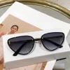 Designer Brand Ladies Sunglasses Luxury Brand Summer New Cat Eye Model 2022 Новый PR57W с оригиналом
