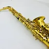 Heta varumärke Jupiter Jas-1100Q Alto Saxophone EB Tune Brass Gold Musical Instrument Professional With Case Gloves Accessories