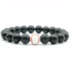 10mm Beaded Strands Bracelet Mens Gym Baseball Basketball Rugby Football Turquoise Round Beads Sports Bangles Gifts Fashion Natural Stone Jewelry Accessories