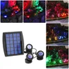 Lâmpada solar RGB Lâmpada LED LED SPOT SUPORMOR DA ÁGUA IP68 MARDE PARCEIRA PONDS AO ANTERIOR PANDS CANTO DO JARDIM 18 VDJEN