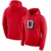Chen37 Custom Man College Football Ohio State Buckeyes OSU Sweatshirts Pullover Hoodies Jersey Red White Black Grey Alternate Stitched Size S-3XL