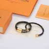 Man Woman eity ity Bracelet Fashion Leather Magnetic Buckle Bracelets Chain Jewelry Unisex Wristband 4 Color High Quality Box need extra cost 1651114