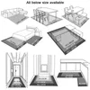 카펫 2022 탑 Japen 애니메이션 3D 그림 거실 카펫 홈 욕실 및 주방 러그 하우스 장식 전면 도어 매트