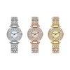 Montres à Quartz glacées de luxe montre-bracelet de mode pour femmes M1126