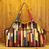 Evening Bags Style Vintage Handbagss Women Messenger Bag Patchwork Colorful Hollow Large Purse AWM100EVENING