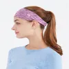 Lu Band Sortom Sports Band uomini e donne velo antimanomespirante cintura da esterno yoga yoga che assorbe i capelli color elastico alto elastico