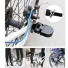 Bike Pedals Pair Rear Seat Aluminum Alloy Foot Rest Foldable Footrest AccessoriesBike