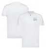 2022 Formule 1 Polo de l'équipe T-shirts F1 T-shirt Fans de course Maillot décontracté Pilote à manches courtes Sports d'été T-shirt respirant