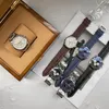 Klasik Erkek Saatleri Kuvars Hareketi İzle 45mm Moda İş Kol Saati
