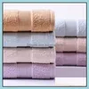 Ręczniki Domowe tekstylia ogrodowe Hurtownia Bawełniane ręczniki 120G Długoczepnięcie Chłócone Czarne białe bawełny miękki fabryka Direp Square Jacquar