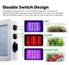 LED élèvent la lumière 2000W 3000W étanche Phytolamp spectre complet 2 Mode interrupteur Veg Bloom lampe de croissance des plantes d'intérieur