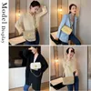 HBP Fashion Women Shoulder Bag Lady Handbags Classical Crossbody Heavy Chain Genuine Leather