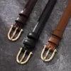 NS Niche Temperament Design Horseshoe Belt Female All-Match Thin Gold Pin Buckle Belt Fashion Gift Accessories