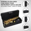 Artisanat européen Down E Key Key Professional SAXOPHONE HEUT-IND BLANC Shell Key Key Professional Tone Alto Sax Instrument