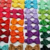 Multicolor Children's Bow Hairpins Threaded Band Hair Clips Cute Hair Accessories For Kids Festival Party Gifts 0 4mn D3