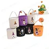 Halloween förvaring korgar hink väska godis buggy basket party dekoration fat väskor hem barn handväska pumpa