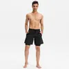 Running Shorts Fanceey Men's Compression Double-Layered Sweatpants Pocket Gym Jogging Fitness Sportwear Elastic Sweat ShortsRunning