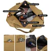 Duffel Bags Portable Travel Bag Nylon Waterproof Bagage for Men stor kapacitet axel crossbody weekender bagxa741fduffel287u