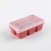 Silicone Ice Cube Maker Trays With Lids Mini Ices Cubes Small Square Molds Ice Makers Kitchen Tools Accessories Mold