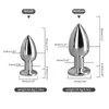 NXY anal Toys Wireless Remote Metal Butt Plug Vibrator Sex Toy for Men Women Anus Masturbation Prostate Massage10 Speed ​​Recheble 220510