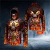 Gold Plstar Cosmos Vampires Skull Custom You Name 3D Print Bandana Hoodie US Size Women For Men Casual Pullover Mask Warm 220714