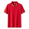 Männer Polos Sommer Red Shirt Männer 2022 Mode Atmungsaktive Rayon Solide Klassische Hemden Männlich Große Größe Tops T 6XL 7XL 8XL