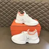 Luksusowe letnie ekspert butę sneaker buts dla mężczyzn dzianinowy cielę skórzany oddychający lekki podeszwy deskorolka Podele Tech Fabrics Trainer Box