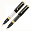 Limited Edition Writer William Signature Ballpoint Pen Black Carbon Fibre Retro Design Business Office Writing Ball Pen With Seria1792937