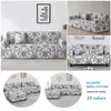 Floral Gedrukte Slipcovers Stretch Plaid Sofa Covers for Living Room Elastische bank Stoel Handdoek Huisdecor 1 2 3 4 stoel 220617
