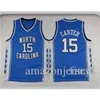 NCAA 23 Michael MJ Jersey College North Carolina Vince 15 Carter 1 McGrady Mens San Diego State Aztecs 15 Kawhi Leonard 2 баскетбольный майка