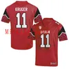 XFLSP 2022 College Personalizado Utah Utes Football Jersey 50 Fua Pututau 2 Kenzel Lawler 84 Taniela Pututau 83 Jonah Elliss 58 Júnior Tafuna Miki