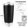 Thermal Mug Beer Cups Stainless Steel Thermos for Tea Coffee Water Bottle Vacuum Insulated Leakproof With Lids Tumbler Drinkware 220423