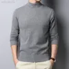 Half Sweater New Fashion Spring Eand Men Tempramate Theple Slim Classic S L220801