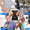 Магнитотерапия Корректор осанки Brace Supporter Shoulder Back Support Belt Menwomen Подтяжки и поддерживающий пояс Плечевая осанка 220816