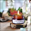 Geurende kaarsen Home Geuren Decor Garden Mode Natuurlijke rozenolie Aromatherapie Rook- Glazen houders Verjaardagskaarsen maken bruiloft Dro