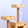 Quadro de mobília de gato de qualidade perfeita Cats Cats Catching Tree Plush Bass Hammock Cat Tower