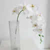 Orchid Artificial Flowers DIY Butterfly Orchid Flower Bouquet Phalaenopsis Wedding Party Home Decoration