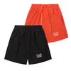 22ss USA Europa Trekkoord Shorts Borduurembleem Dames Heren Zomer High Street Jogger Strand Trunks