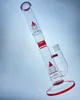 Hookahs Bong Red 18 mm Rejoignez 16 pouces avec INV4