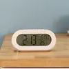 Student Mute Electronic Table Clocks Office Lunch Break Lazy Snooze Alarm Clock Bedroom Desktop Luminous Number Smart Clock BH6935 WLY