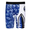 Designer-Unterwäsche Herren-Boxermarke Unterhose Enge atmungsaktive Sportshorts Polyester-bedruckte Hose mit Taschen