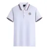 Montpellier HSC Män och kvinnor Polos Merceriserad bomull Kort ärm Lapel andningsbar sport T-shirt-logotyp kan anpassas