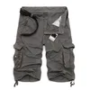 Грузовые шорты мужчины Cool Camouflage Summer Cotton Casual Men Short Pants Clothing Commory Camo Men Cargo Shorts 220629
