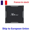 Navio da França X96 MAX Plus TV BOX ANDROID 9.0 OS Amlogic S905X3 4GB 32GB 8K 1000M 2.4G 5G Dual WIFI quad core 4K