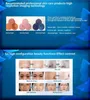 7 em 1 Equipamento multifuncional de beleza Analisador de pele Facial Máquina de cuidados com o gelo inteligente Oxigênio Azul Hydrogênio Hidrodermoabrasão Dispositivo