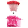 300/200/100/50 uppsättningar rosa ögonfransväska Färgglada fjärilsögonfransar Förpackning Box Beauty Gift Baggies Wholesale Lash Box Vendors 220623